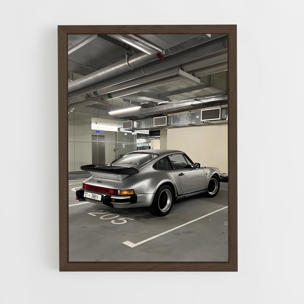 Poster Garagiste Mystérieux – affiche Porsche (vue 5)